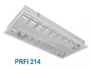 Máng huỳnh quang âm trần hoặc gắn nổi 2x14w PRFI 214