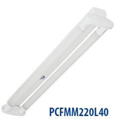 Máng đèn kiểu batten 2x20w PCFMM220L40