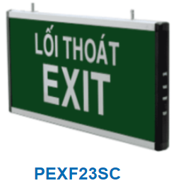 Đèn thoát hiểm 3w PEXF23SC